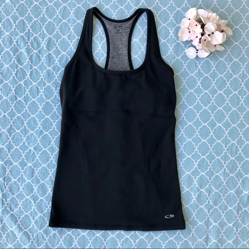 Champion Black Workout Racerback Tank